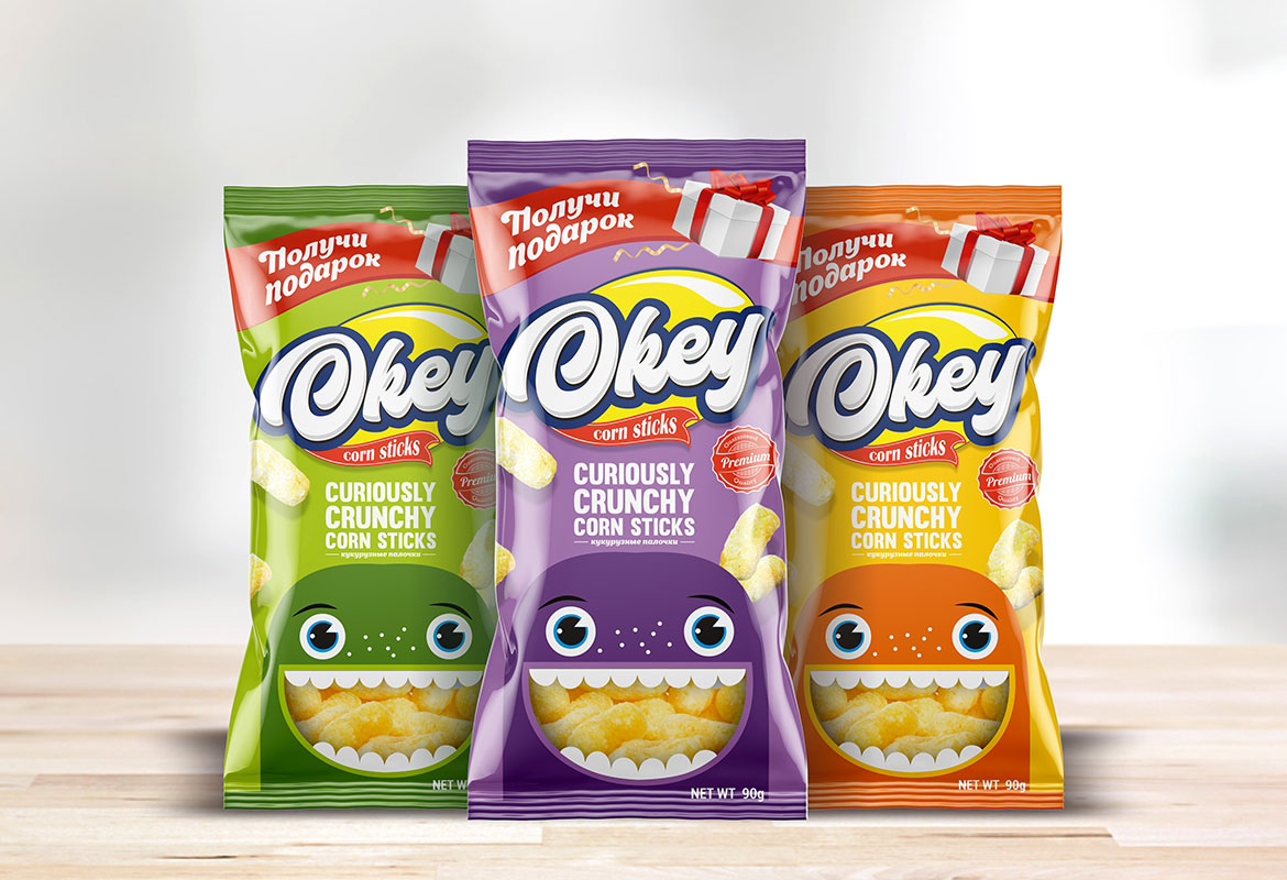 Okey corn sticks
